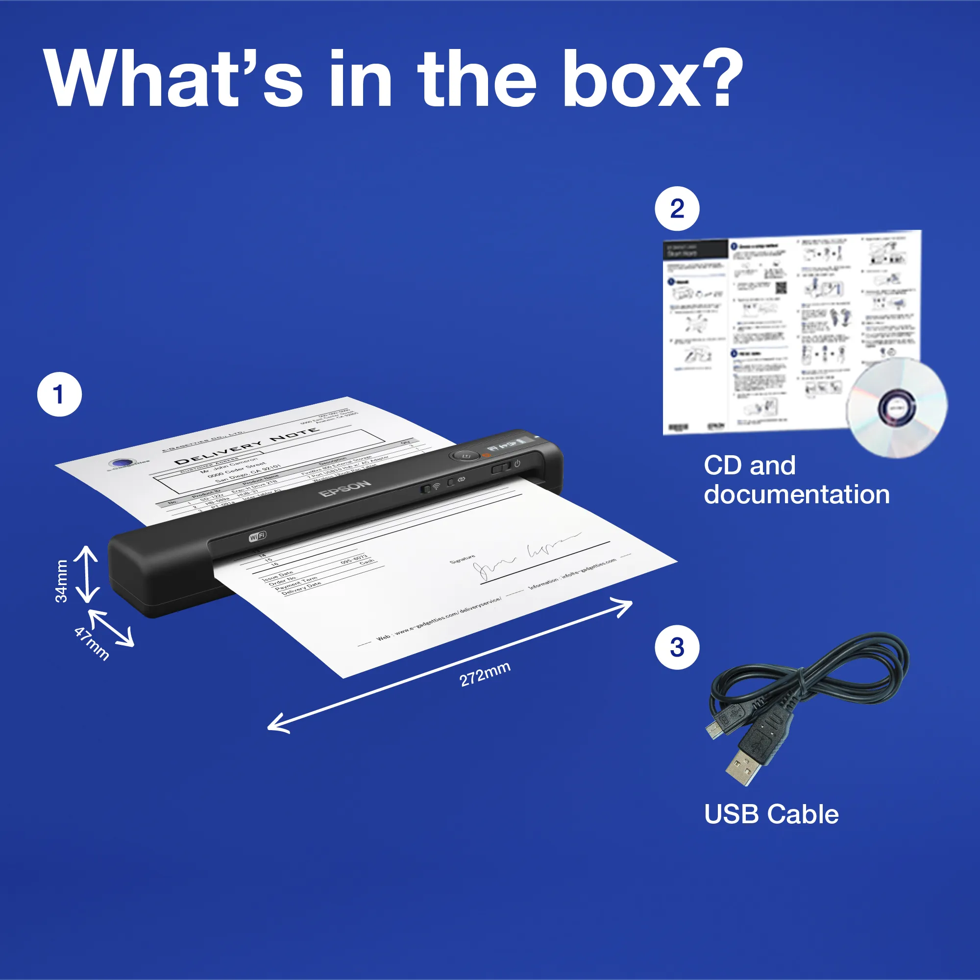 EPSON WORKFORCE ES-60W