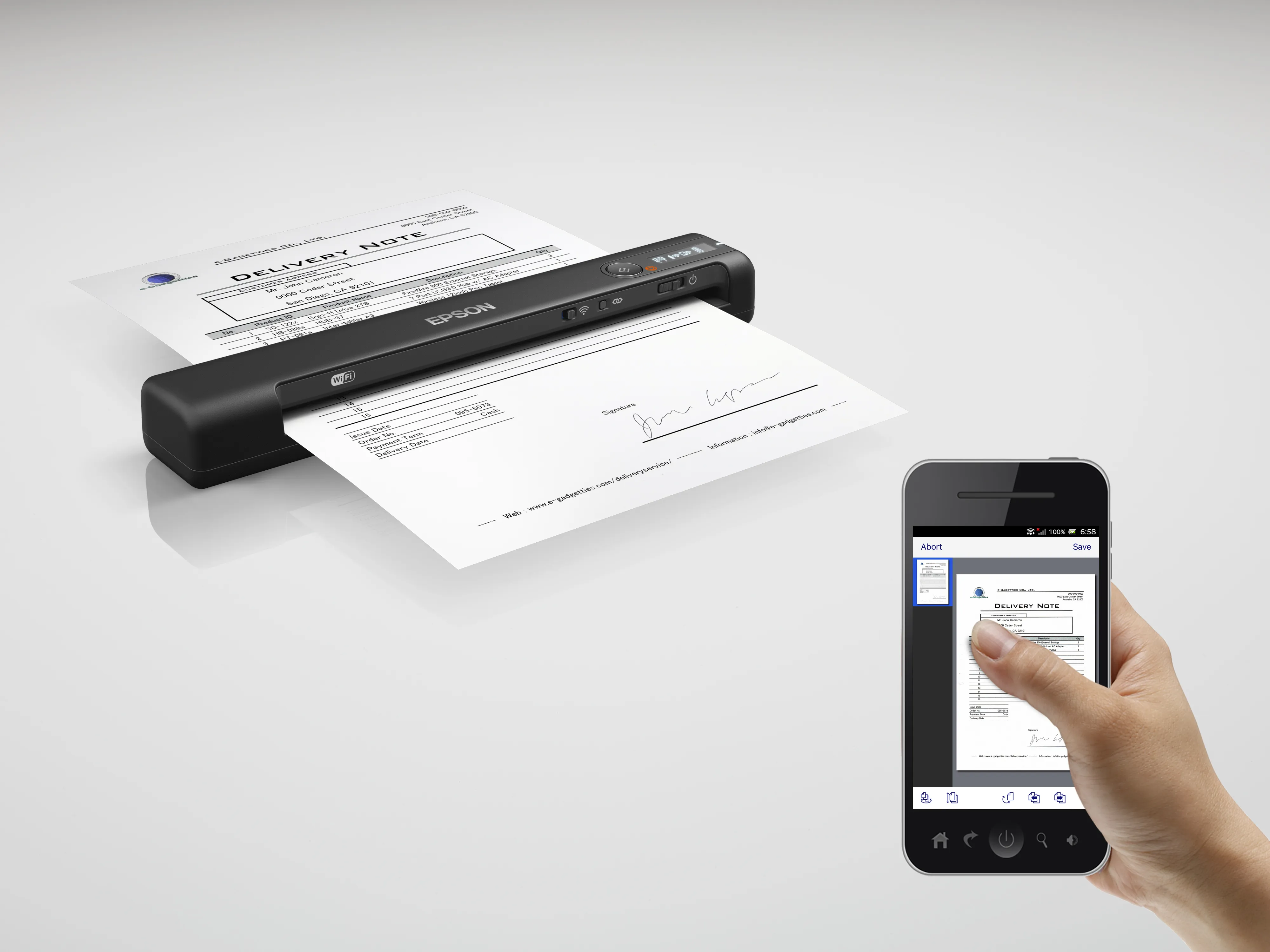 EPSON WORKFORCE ES-60W