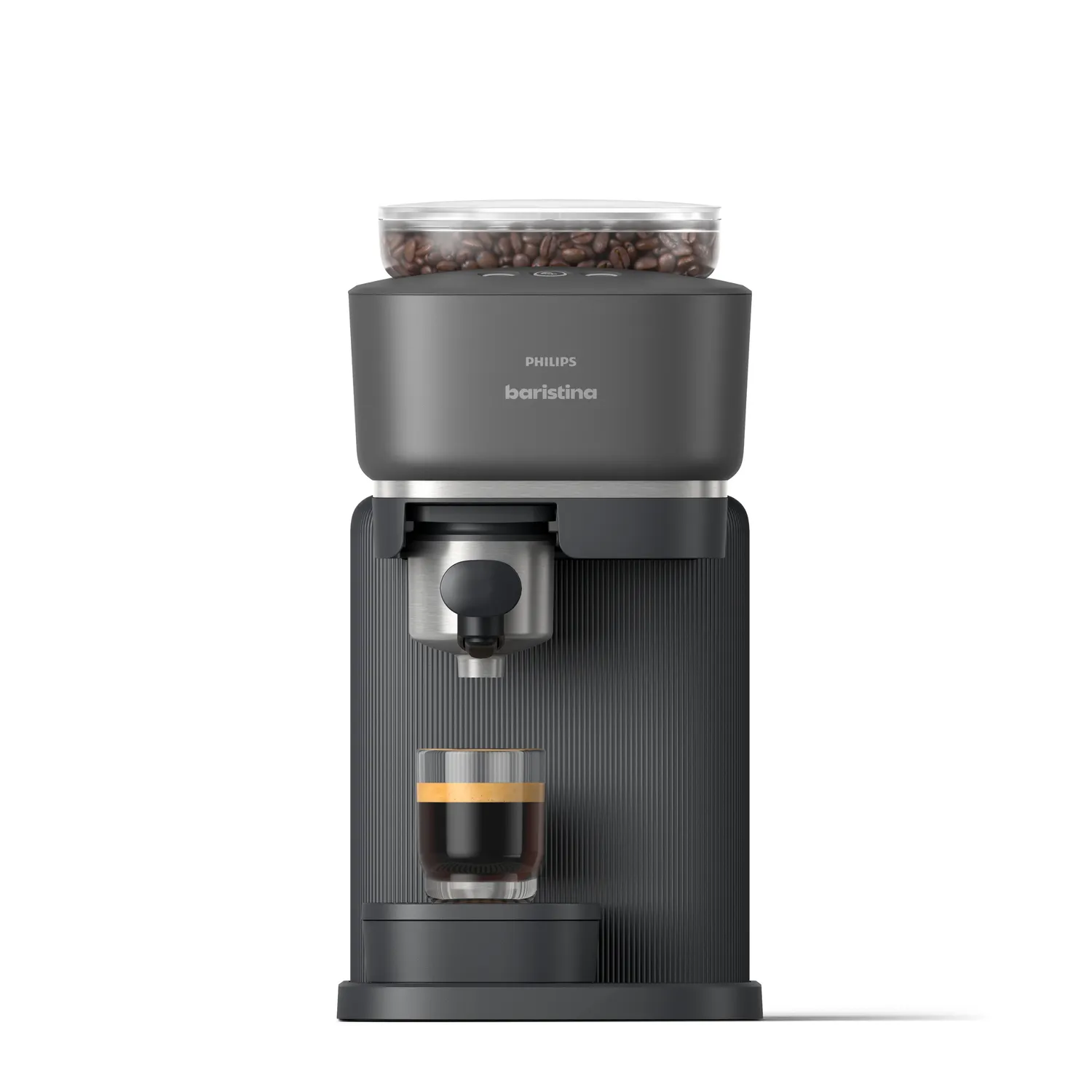 Philips Baristina BAR300/60 Manual Espresso Machine, Black