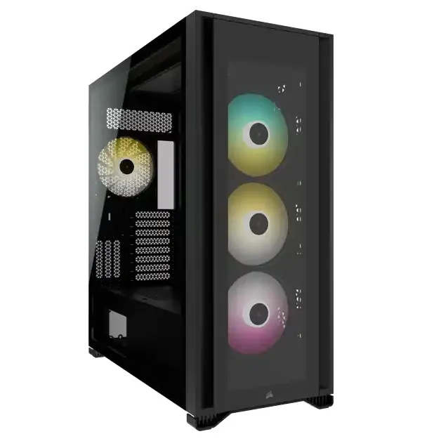 Corsair iCUE 7000X RGB Smart Case, Full Tower case, window, Black