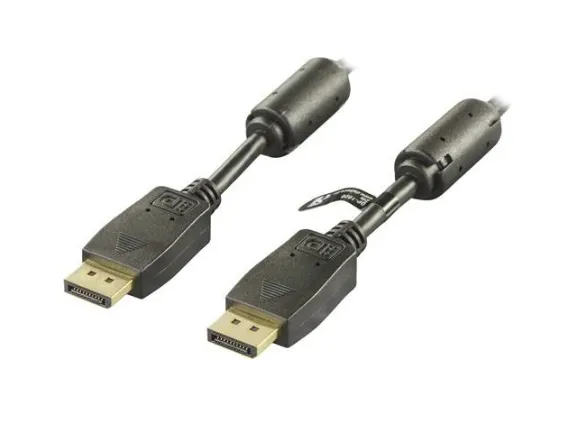 Deltaco DisplayPort – DisplayPort 1.2 - cable, 5 m, Black