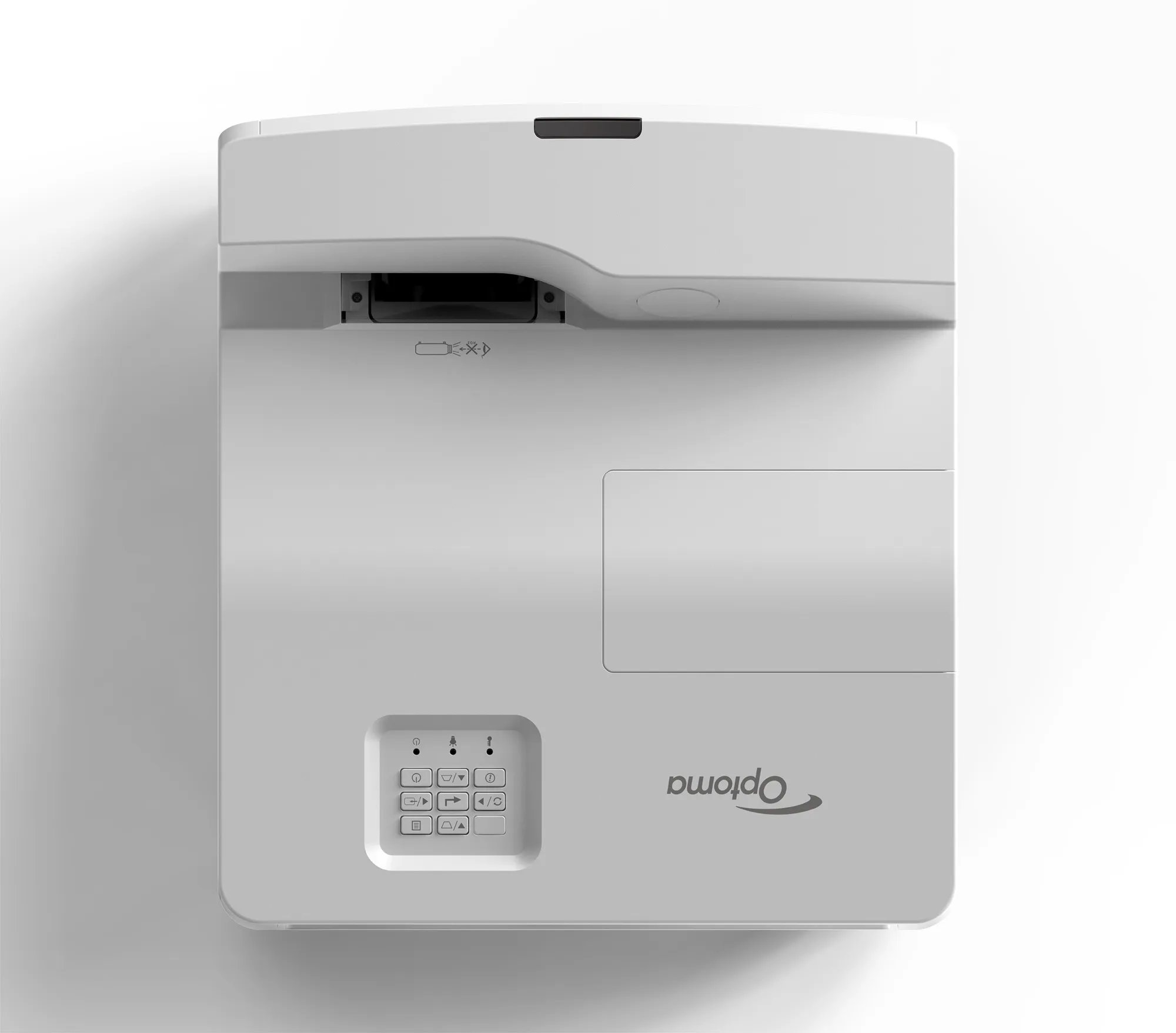 Optoma EH330UST - DLP-projektori - 3D - 3600 lumenia - Full HD (1920 x 1080) - 16:9 - 1080p - ultra short-throw -linssit - LAN