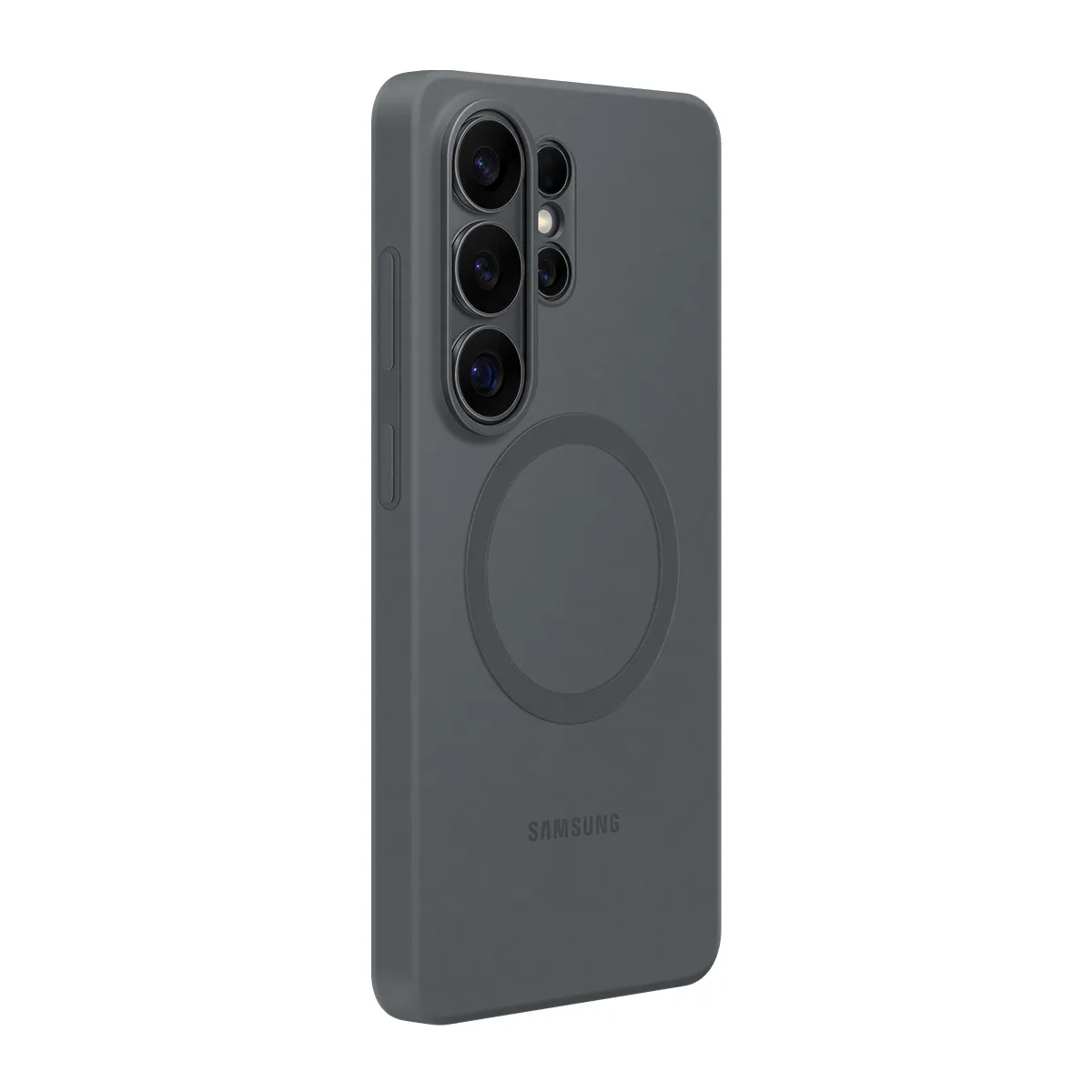 Samsung Galaxy S26 Ultra Silicone Magnet Case -suojakuori, Musta