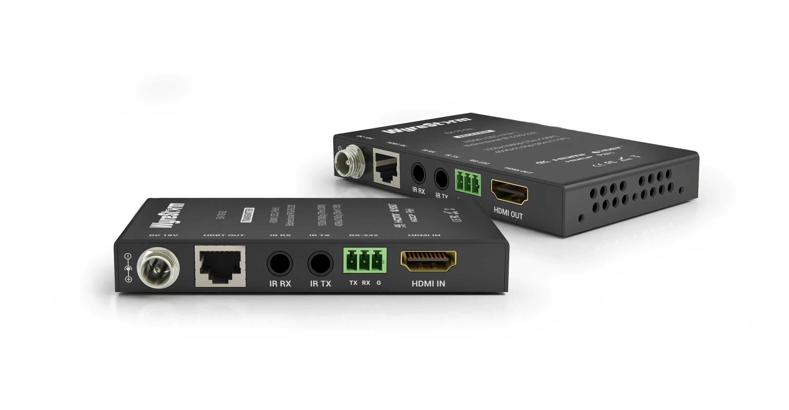 Wyrestorm EX-70-G2, 4K60 4:2:0, HDCP 2.2 HDBaseT Extender Kit, 2-way PoH, RS232, IR, CEC, 35/70m