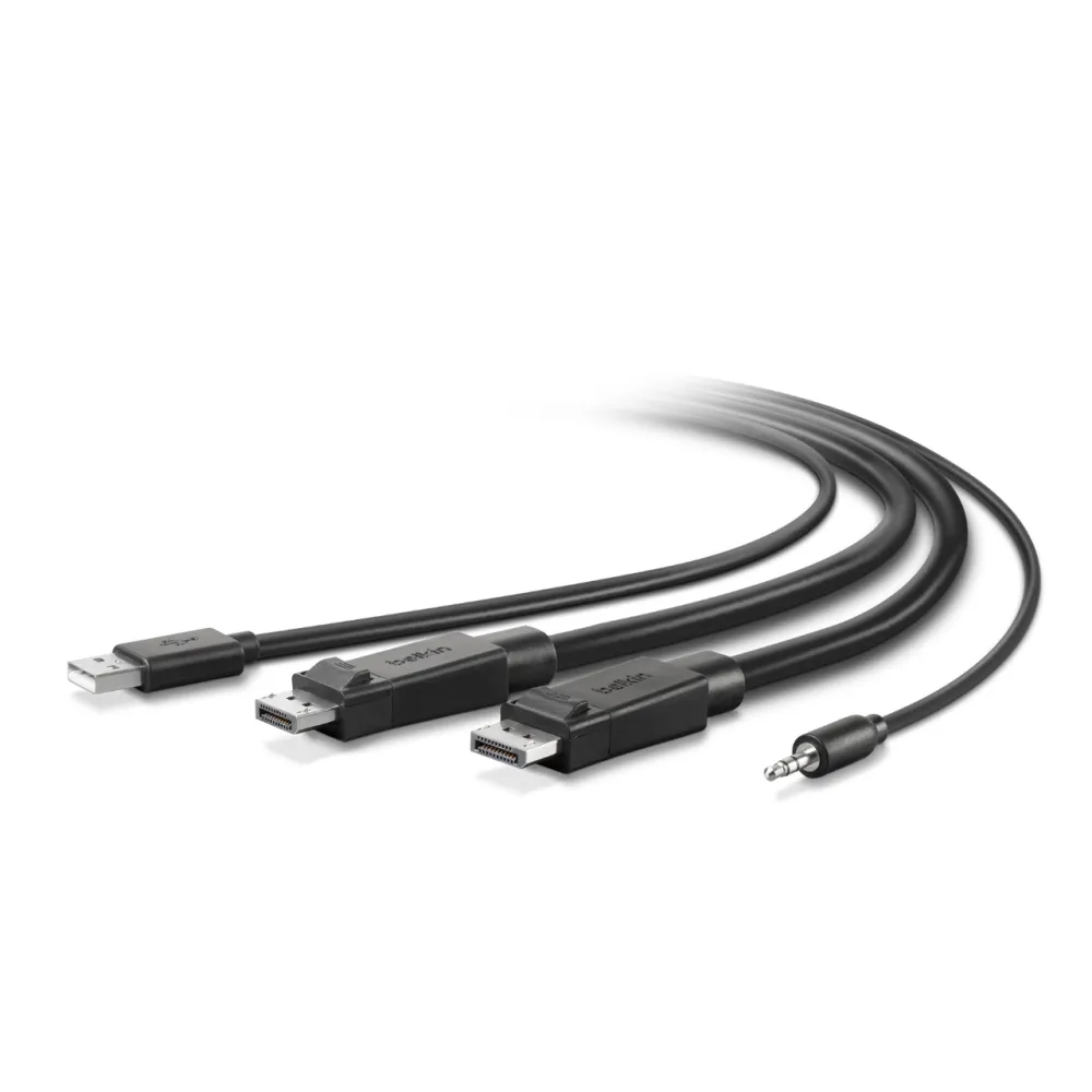 Linksys KVM DP/USB/Audio Cable 3m black