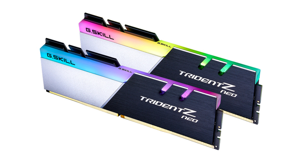 G.SKILL Trident Z Neo RGB 16GB (2 x 8GB) DDR4 3600 MHz, CL16 Memory (XMP)