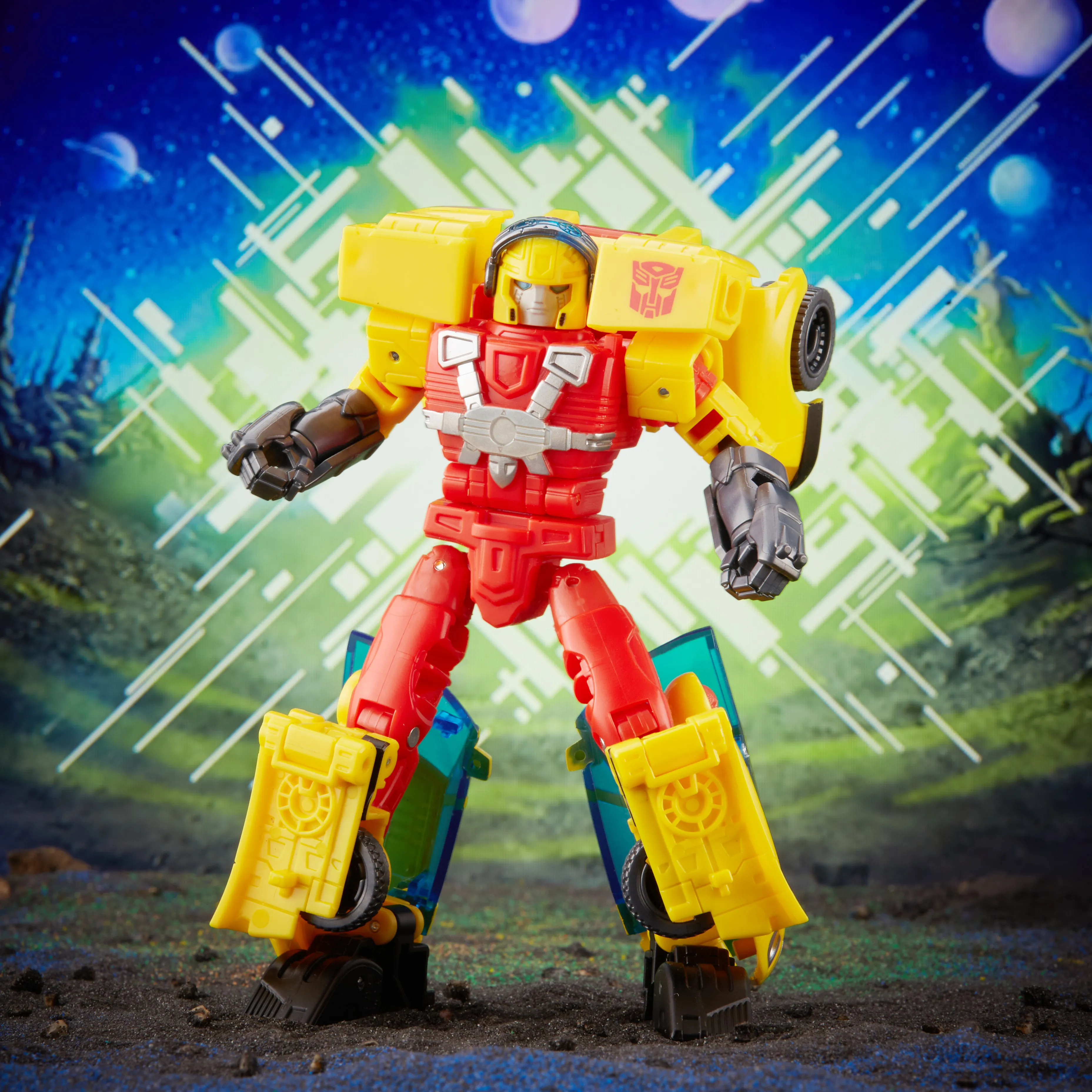 Hasbro Transformers Legacy Evolution Armada Universe Hot Shot Toy Figure (14 cm tall)