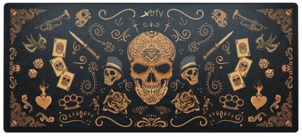Cherry GP5 XL - spelmusmatta, Calavera, 920x400mm