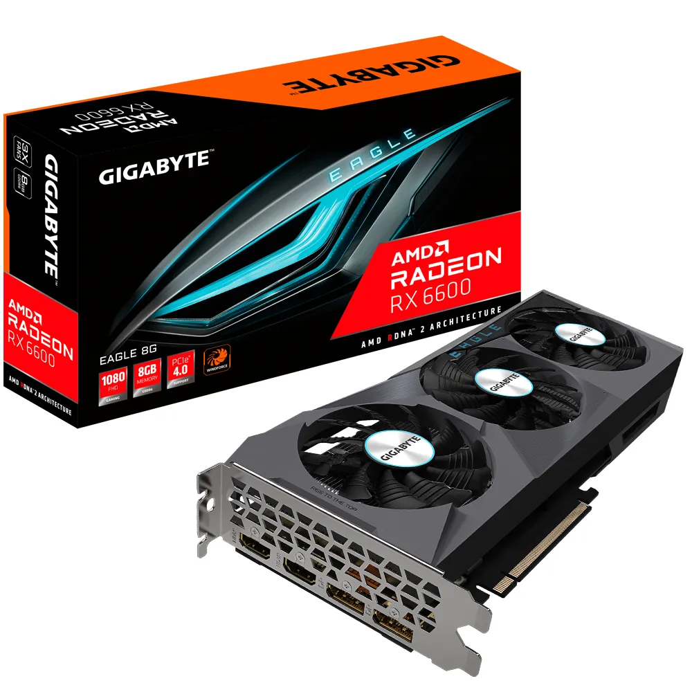 Gigabyte Radeon RX 6600 Eagle 8GB - Graphics card