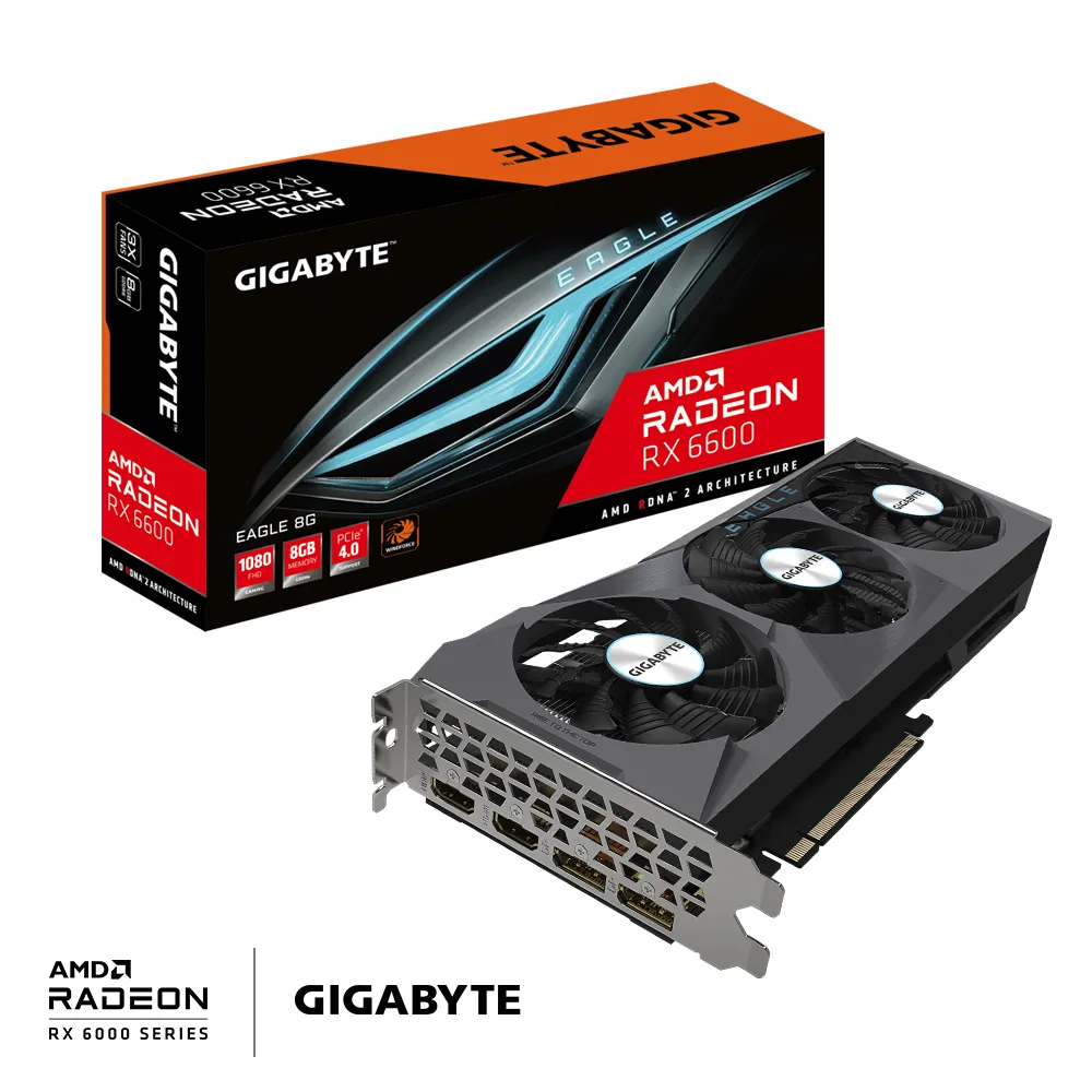Gigabyte Radeon RX 6600 Eagle 8GB - Graphics card
