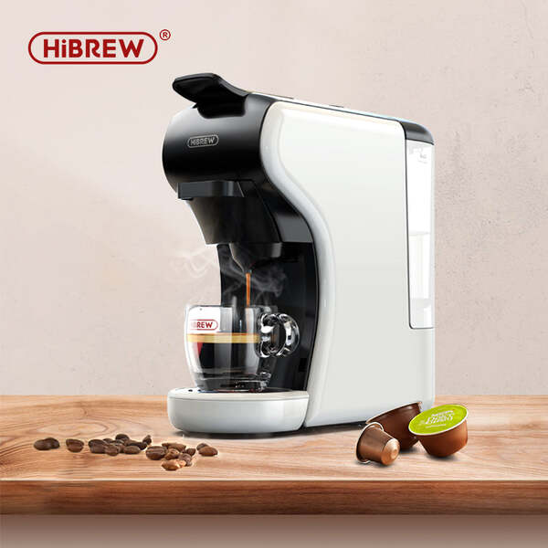 HiBREW H1A kapselmaskin, vit