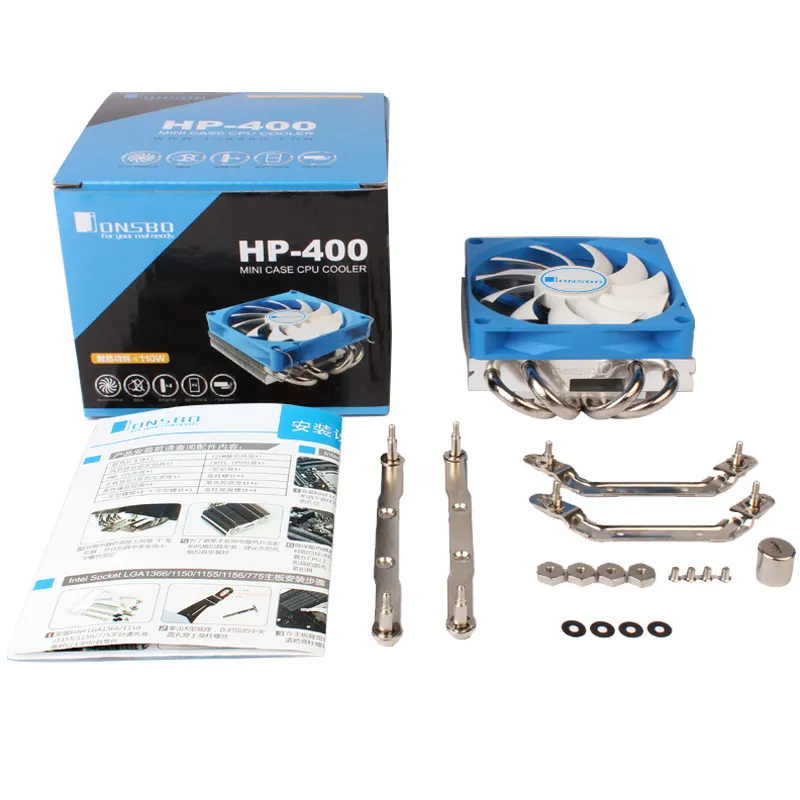 Jonsbo HP-400 - CPU cooler, black