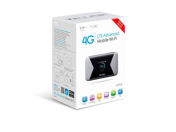 TP-LINK 4G router med inbyggt modem, 150/50Mbps, 802.11n, 2000mAh, gr&aring;