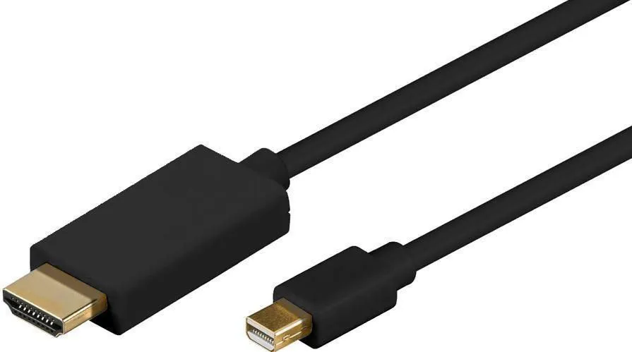 MicroConnect Mini DisplayPort &ndash; HDMI cable, 4K, 3 m, Black