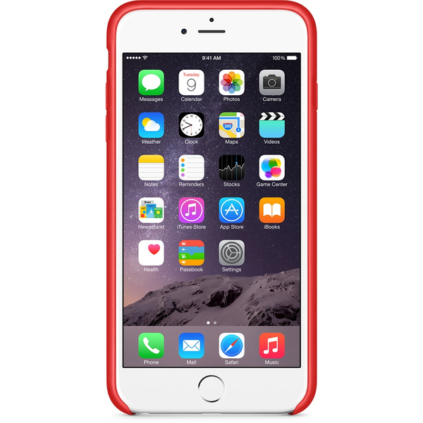 Apple iPhone 6 Plus/6s Plus - l&auml;derskal, (PRODUCT)RED