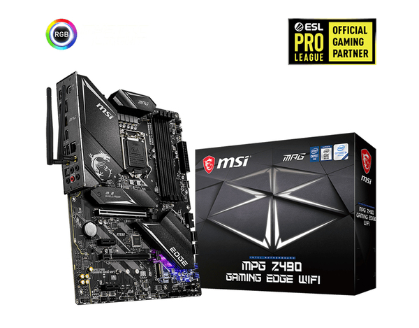 MSI MPG Z490 Gaming Edge Wi-Fi ATX - moderkort