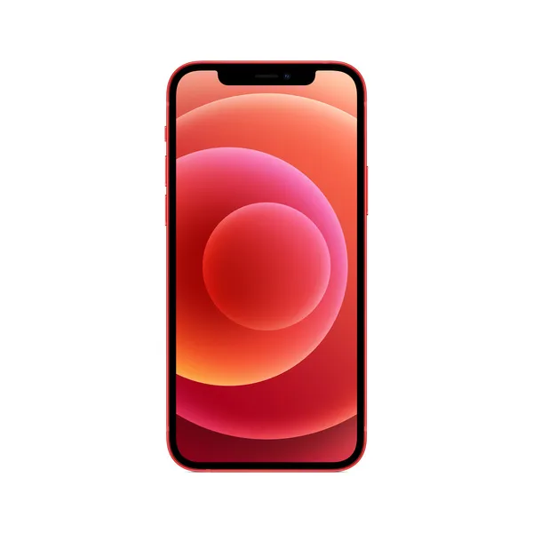 Renoverad iPhone 12 64 GB - mobiltelefon, Röd (Mycket bra skick)