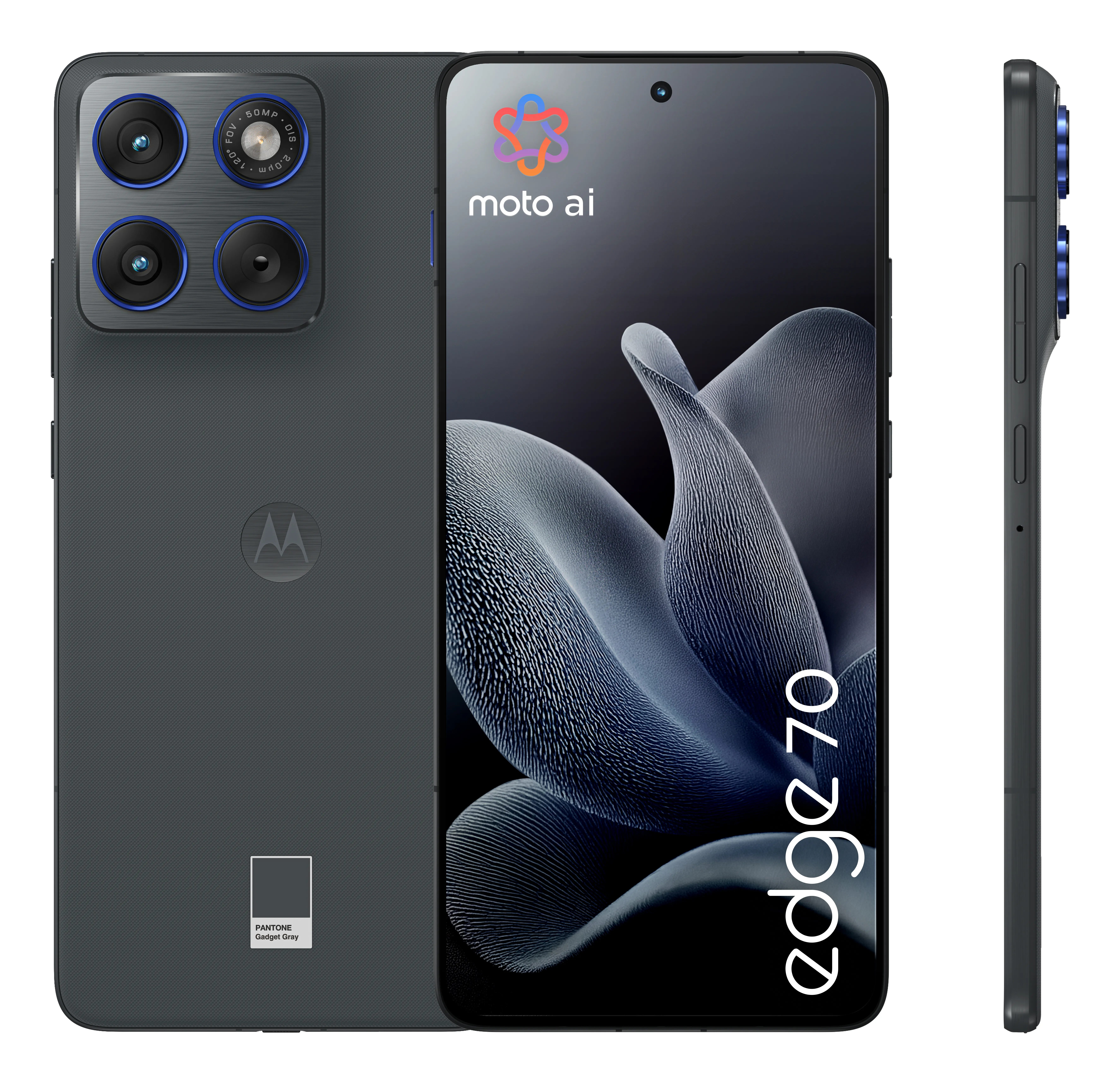 Motorola Edge 70 12/512 GB, Pantone Gadget Grey