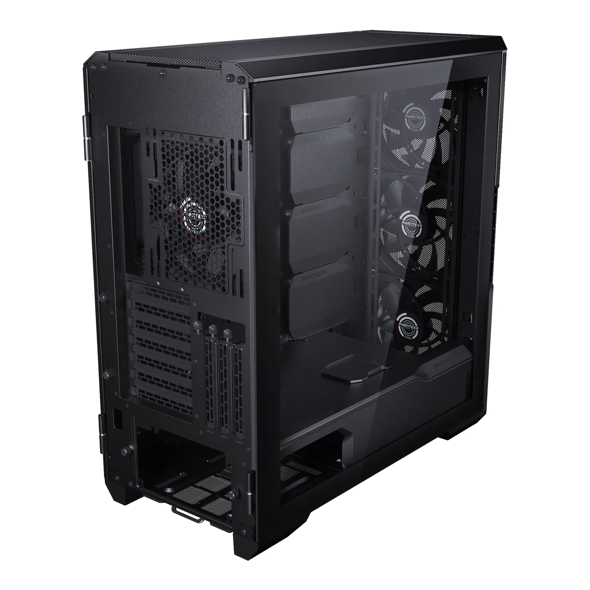 Phanteks ECLIPSE G500A - miditornikotelo, ikkunalla, Musta