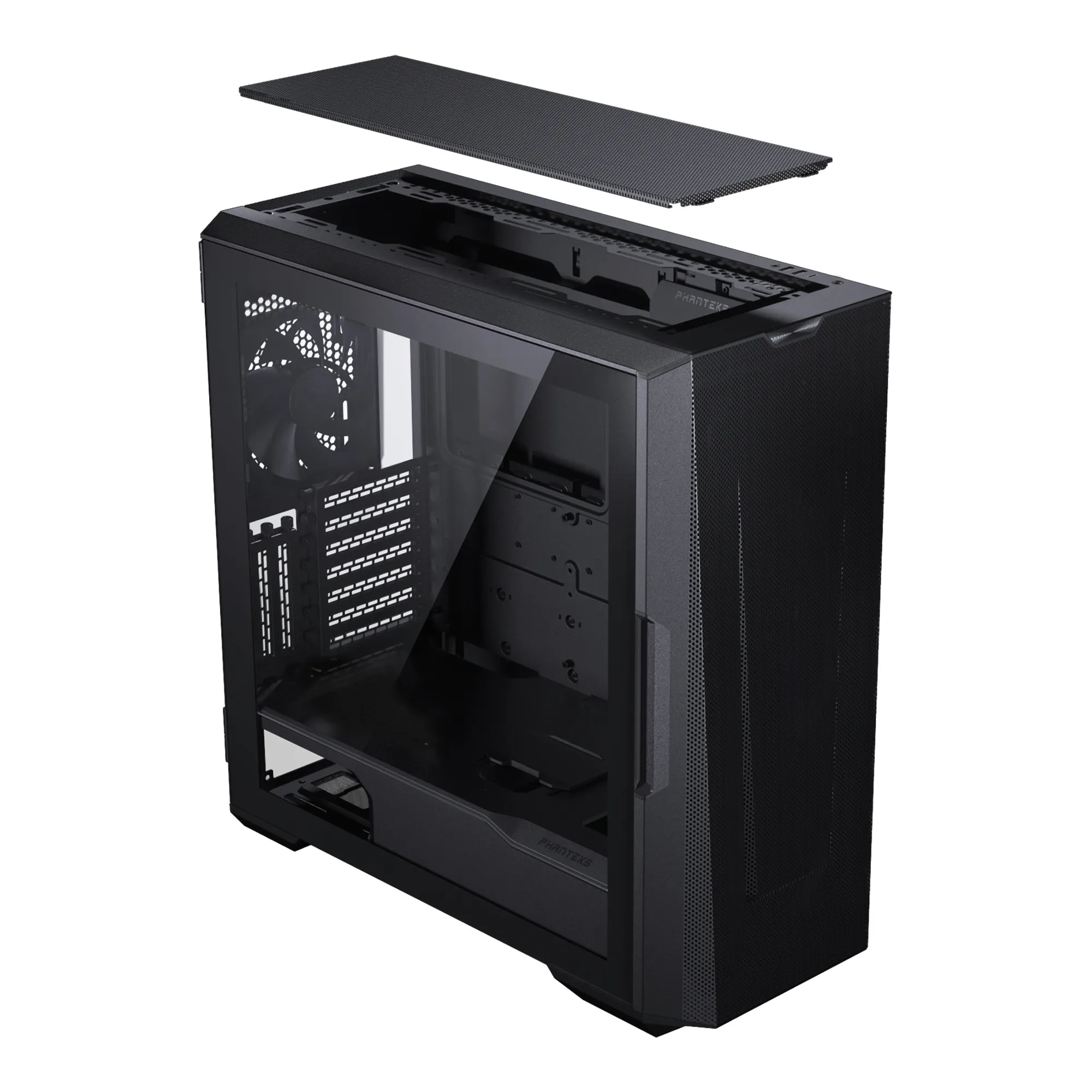 Phanteks ECLIPSE G500A - miditornikotelo, ikkunalla, Musta