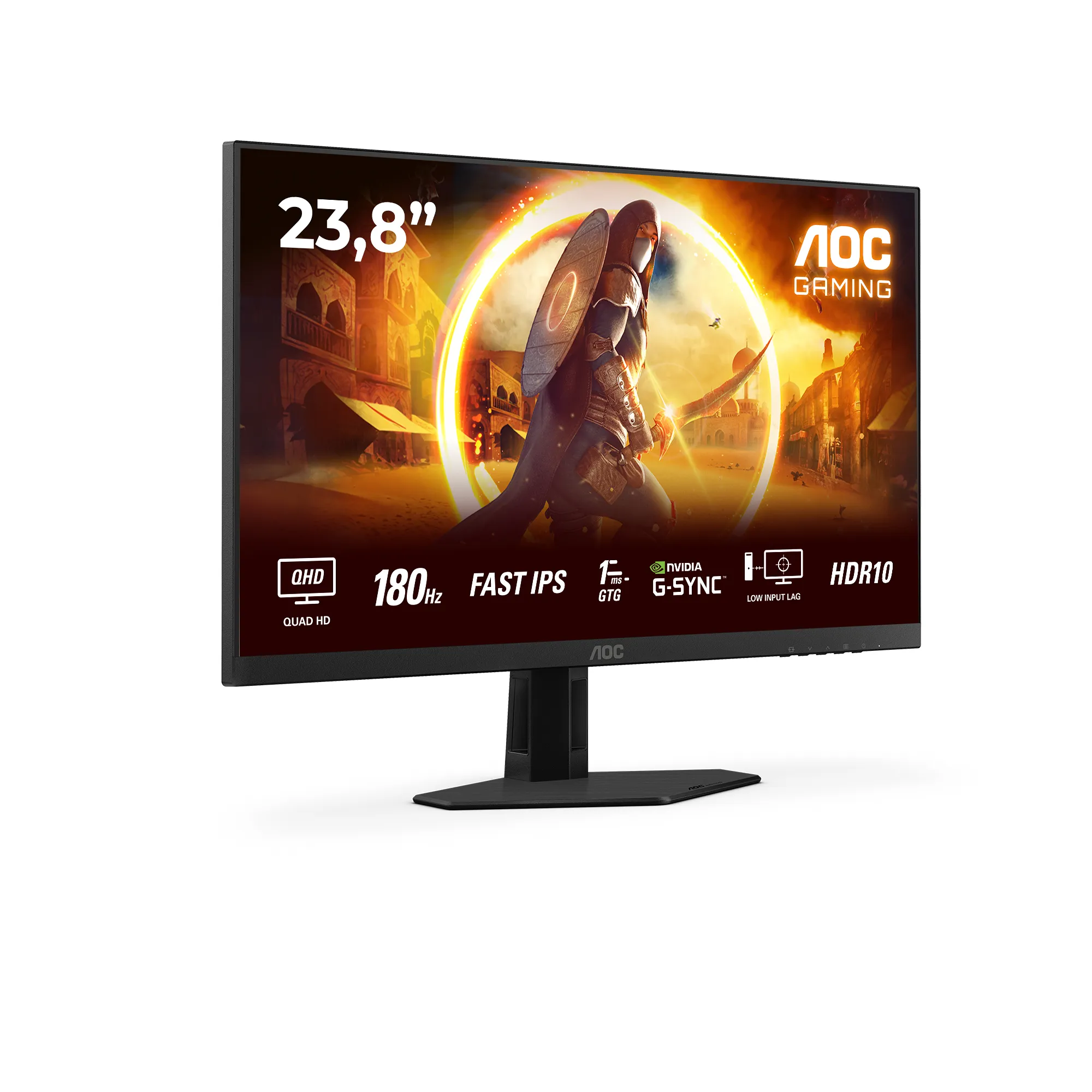 AOC Q24G4RE 23.8" QHD, Fast IPS Gaming Monitor