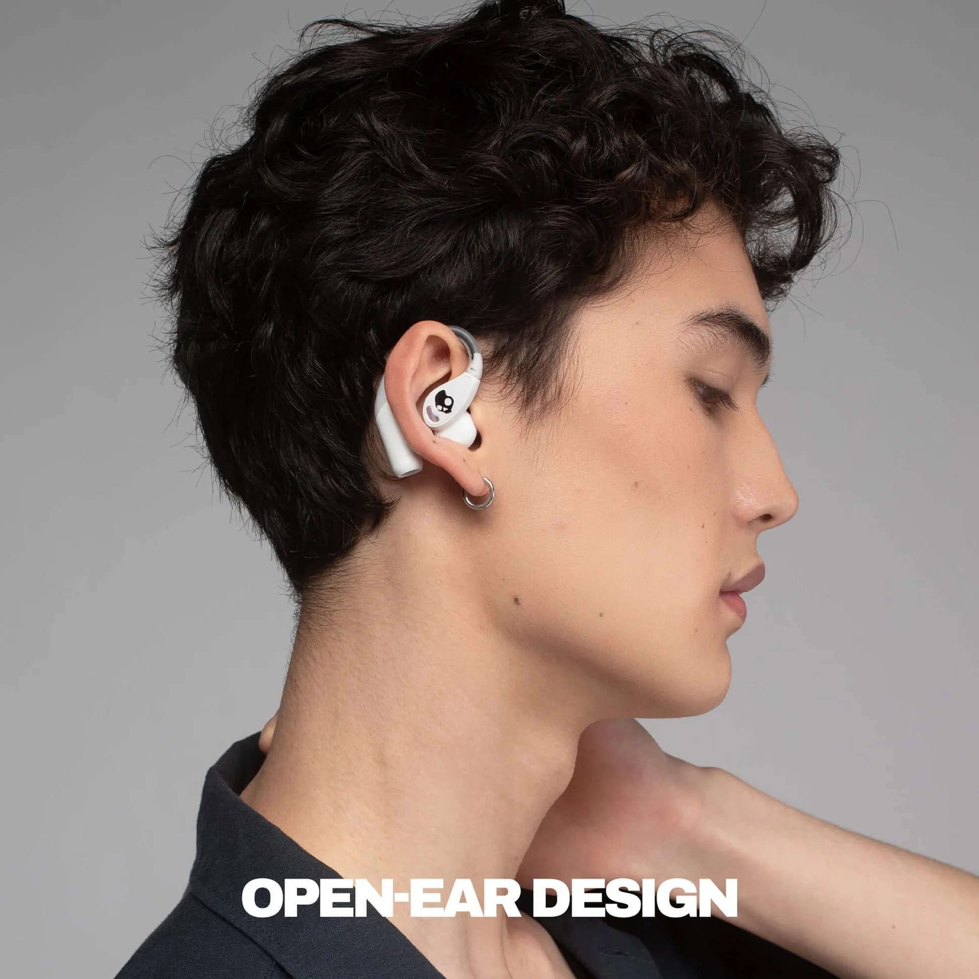 Skullcandy Push 540 Open -langattomat nappikuulokkeet, valkoinen