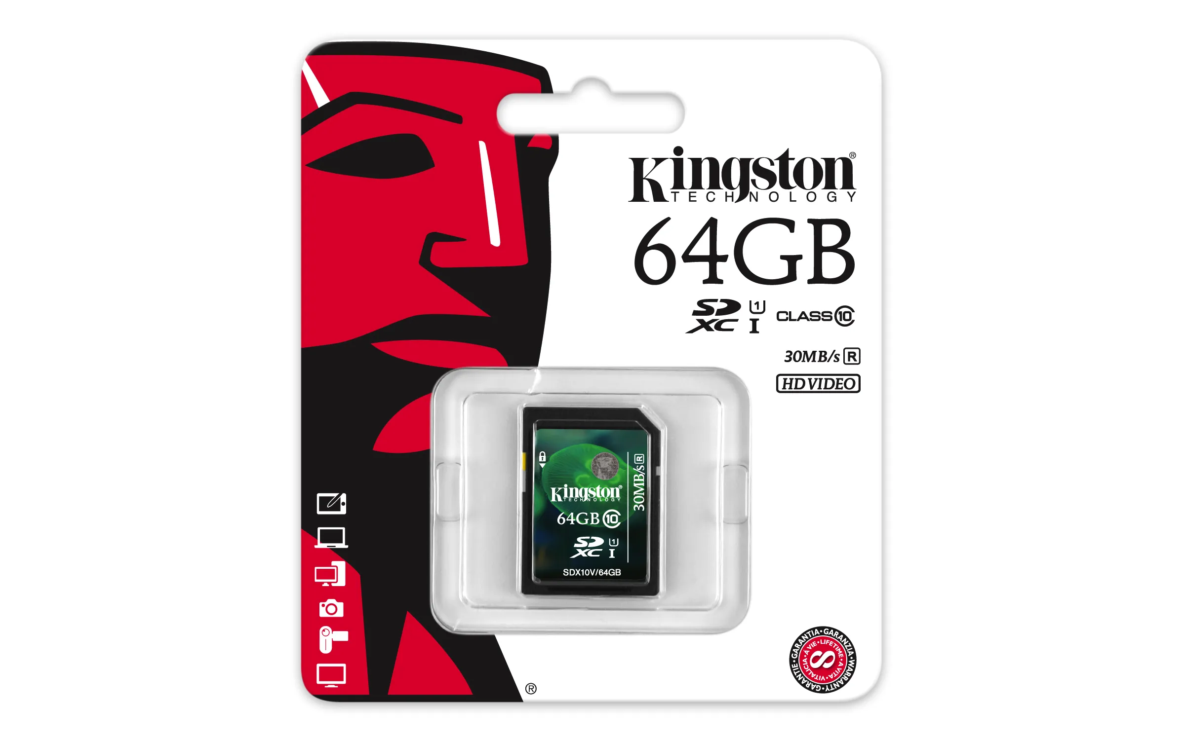 64GB SDXC Class 10 Flash Card