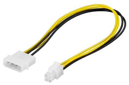Adapterikaapeli 4-pin => ATX12V(P4), 30cm
