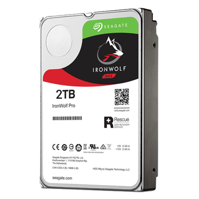 Seagate 2TB IronWolf Pro NAS, 3.5", 7200rpm, 128MB - HDD