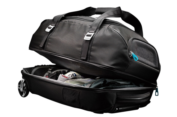 THULE Nylon Rolling Duffel w safe-Zone black/blue