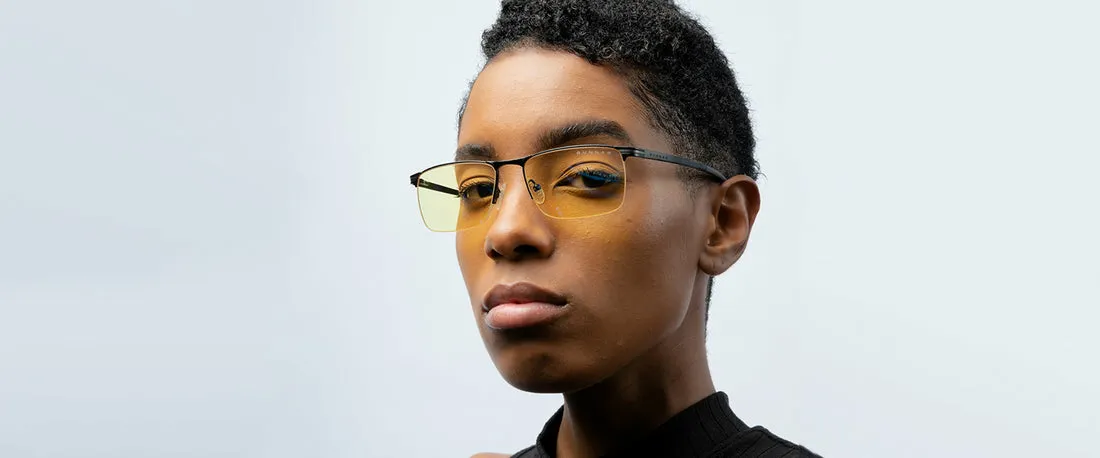 Gunnar Marin - Onyx - Amber - spelglas&ouml;gon