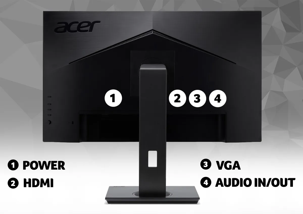 Acer 23.8" B247Y, Full HD, IPS -n&auml;ytt&ouml;