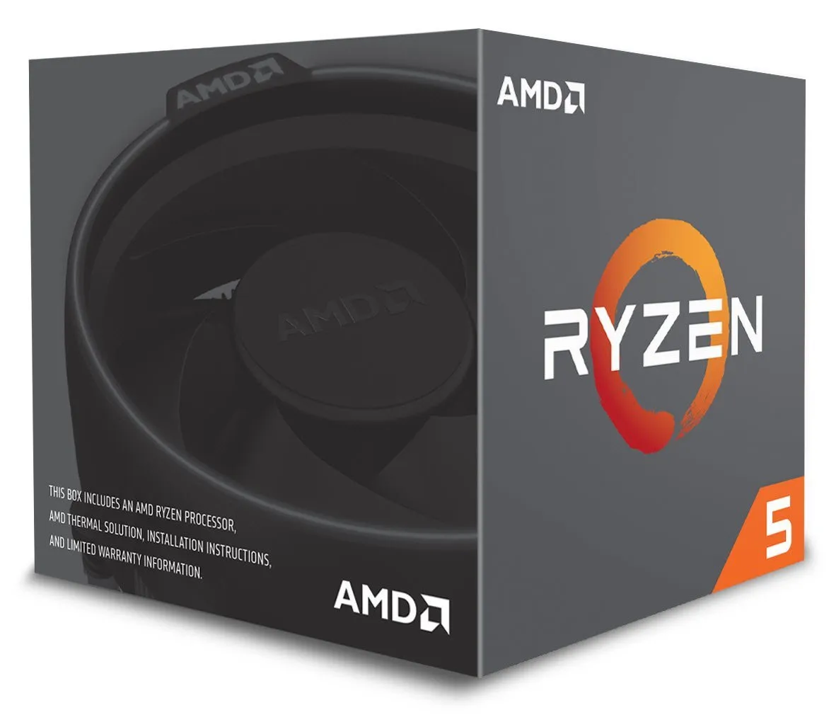 AMD Ryzen 5 2600 3.4 GHz 16 MB, AM4 - processor, boxed