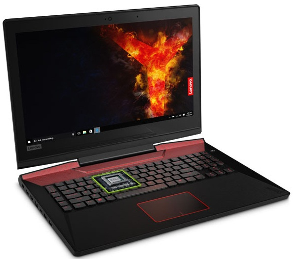 Lenovo 17.3" Legion Y920, Geforce GTX 1070 8GB, Win 10 - Gaming notebook