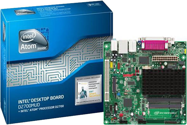 Intel BOXD2700MUD - inte Atom D2700, mini-ITX -emolevy
