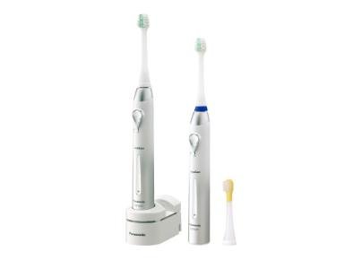 PANASONIC EW1031CM845 S&auml;hk&ouml;hammasharja Sonic -  FAMILY PACK, 2 runkoa mukana! &Auml;&auml;ni aaltotekniikka, 26.000 v&auml;r&auml;hdyst&auml; minuutissa, ajastin, ladattavamalli. ELECTR