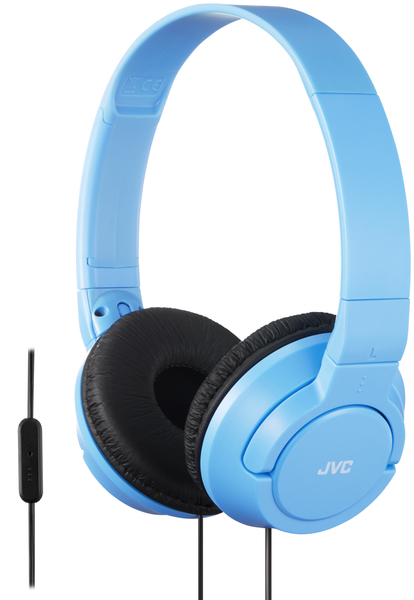 JVC H&ouml;rlur SR185 On-Ear Remote Mic Bl&aring;