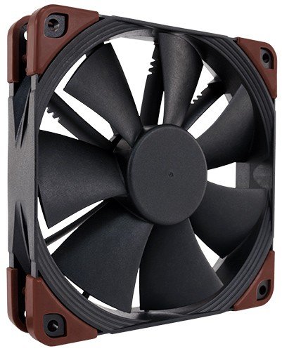 Noctua NF-F12 industrialPPC-2000 PWM 120 mm chassifl&auml;kt - svart