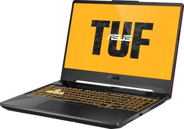 ASUS TUF Gaming A15, 15.6" FHD, Ryzen 5 4600H, 32 Gt DDR4, 512 Gt SSD, GTX 1650 4 Gt, Windows 11 Pro -pelikannettava (Refurbished: B)