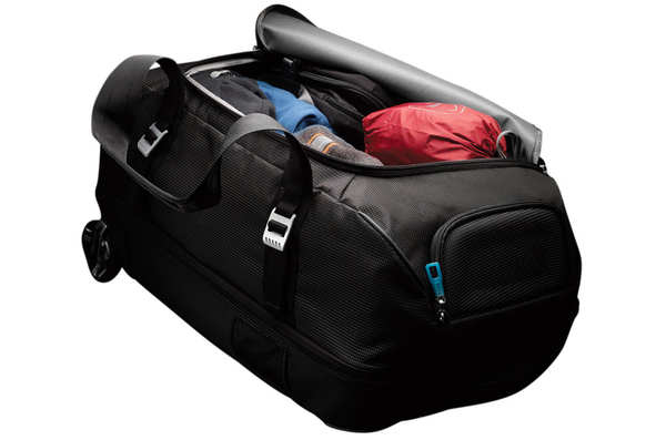THULE Nylon Rolling Duffel w safe-Zone black/blue