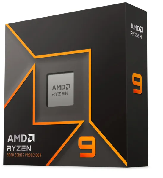 AMD Ryzen 9 9900X, 4.4 GHz, 76 MB, AM5 (No cooler incl.) - processor, boxed