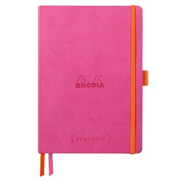 Rhodia Goalbook soft fuchsia A5 dot ivory