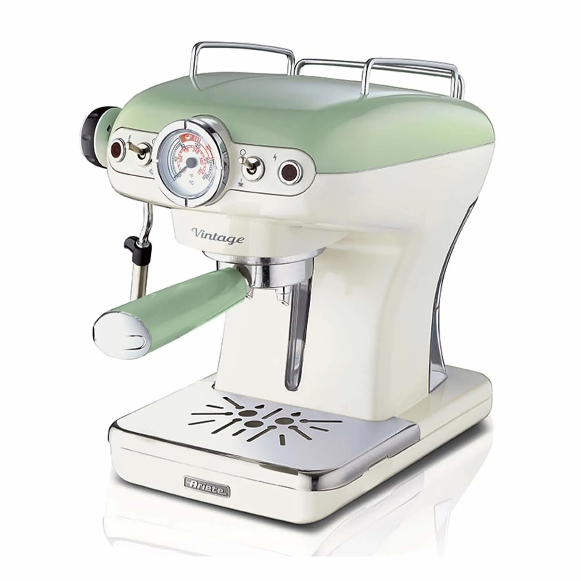 Ariete Vintage - espresso machine, Green