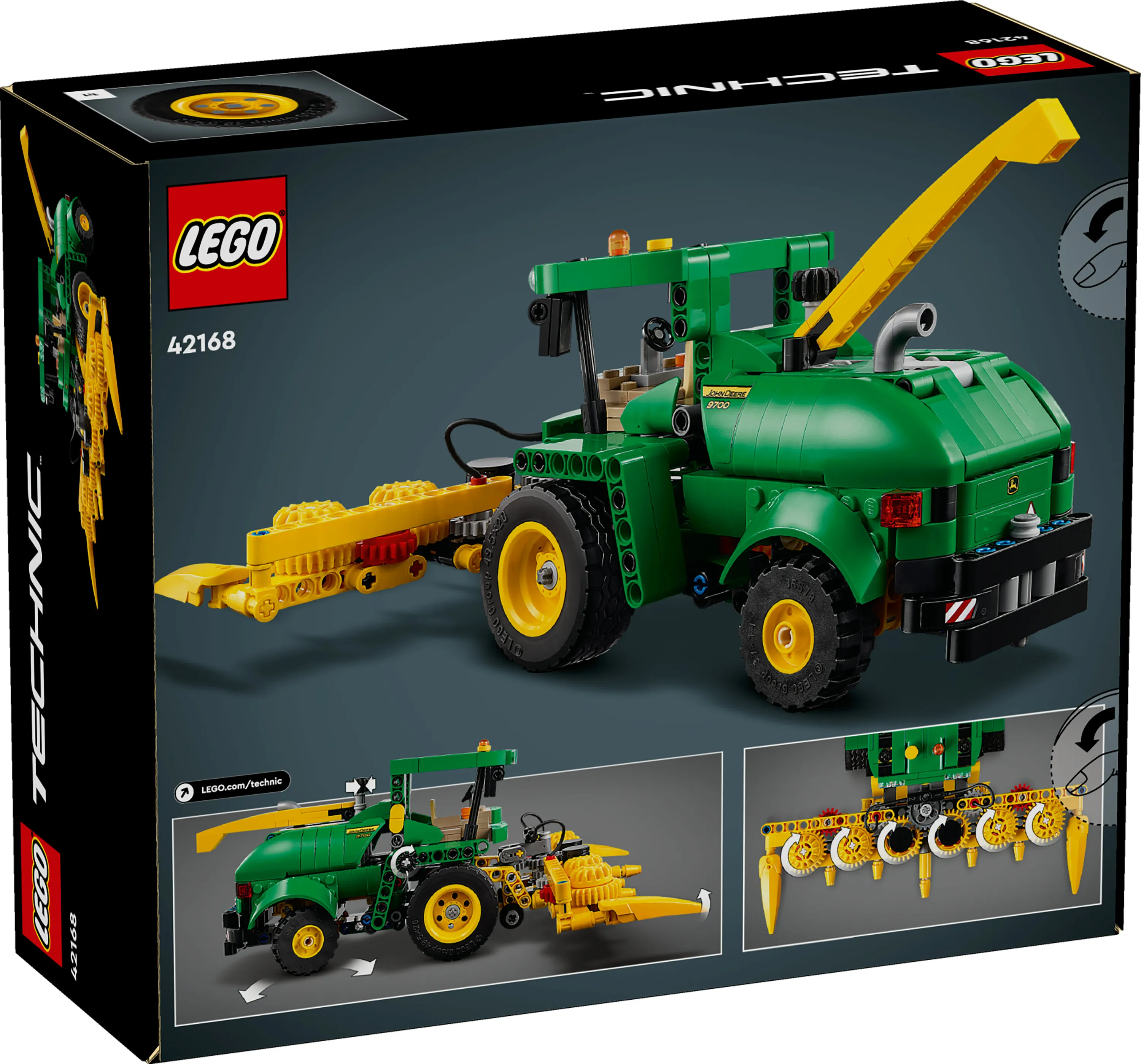 LEGO Technic John Deere 9700 Forage Harvester 42168
