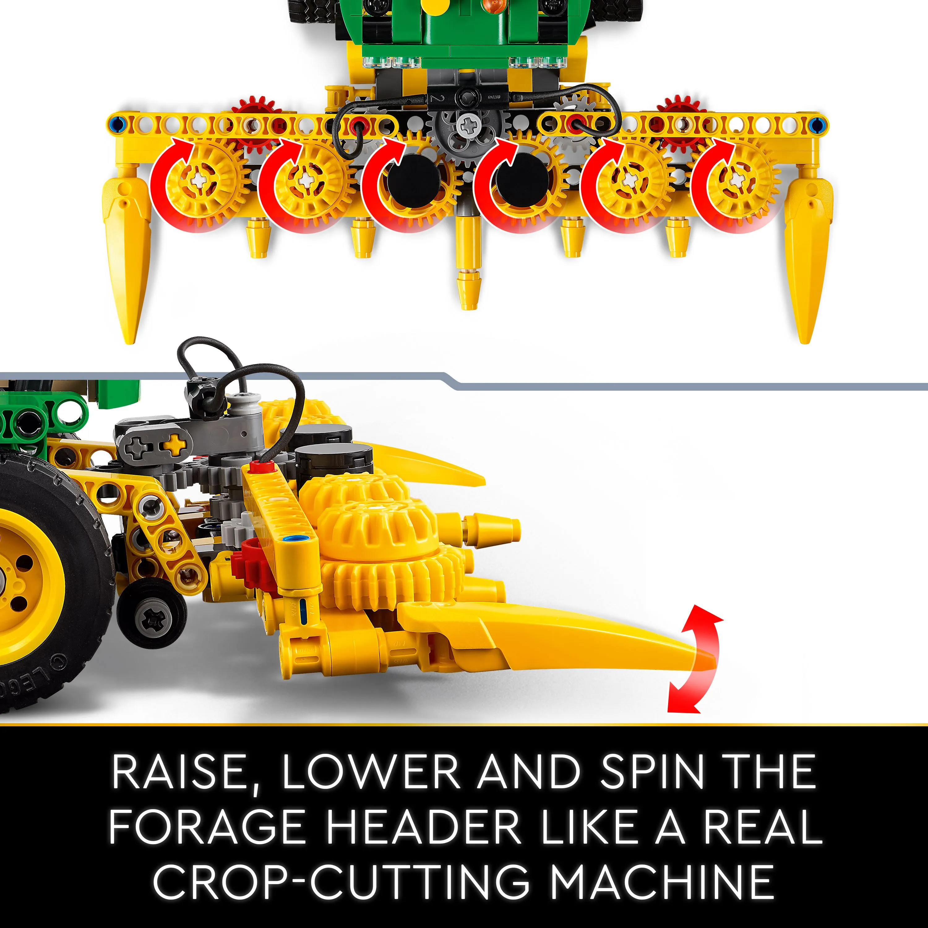 LEGO Technic John Deere 9700 Forage Harvester 42168
