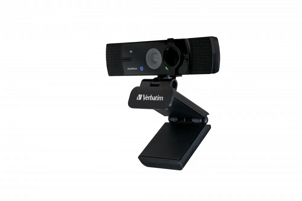 Verbatim AWC-03 4K UHD Webcam, Black