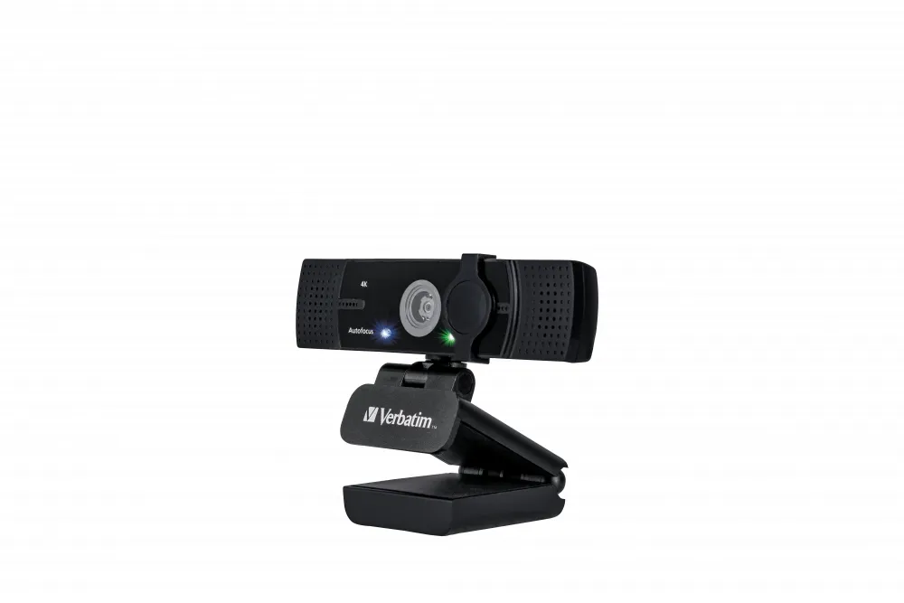 Verbatim AWC-03 4K UHD Webcam, Black