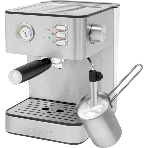 ProfiCook PC-ES 1209 Manual Espresso Machine, Silver