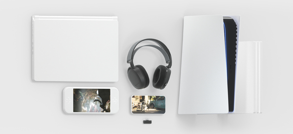 SteelSeries Arctis 7+ - wireless gaming headset, black