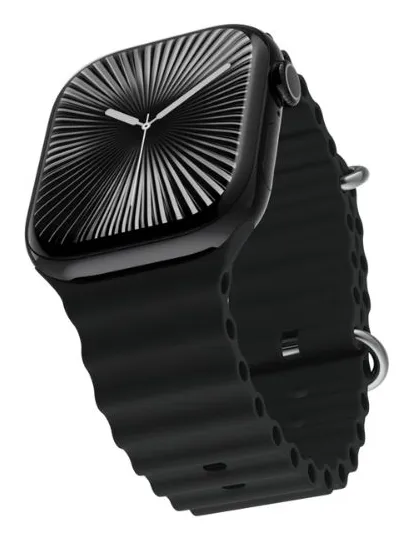 Epico Watch Strap Ocean Apple Watch 42/44/45/49mm - black